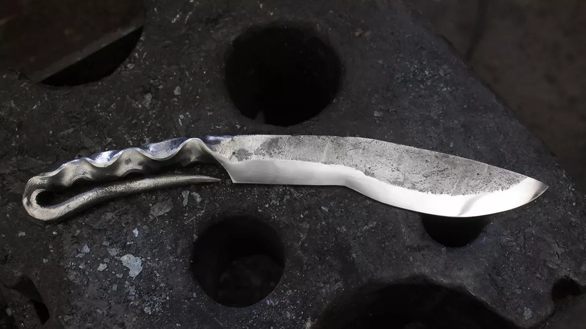 Image de présentation du la création Kukri forgé brut